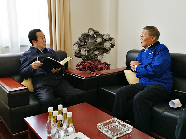 你們“一點三線”我記住了！達哲省長為山河智能鼓勁