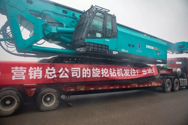 跑出加速度，山河智能銷售發(fā)貨創(chuàng)新高