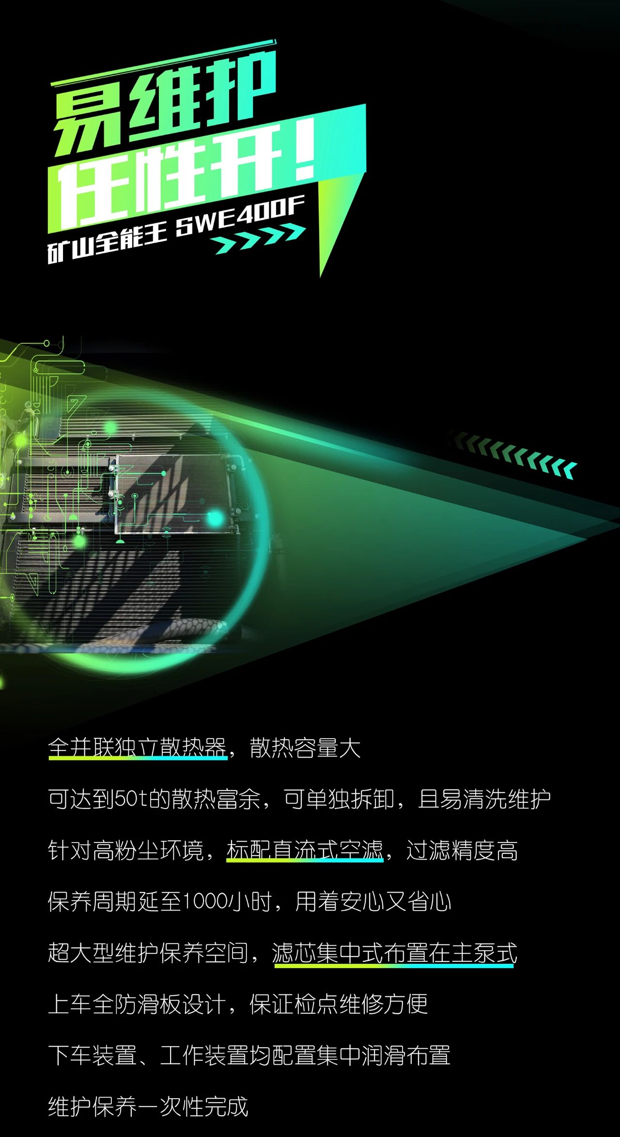 國四精品 | 要產(chǎn)能、夠有勁！“滿級”挖機(jī)還得看“礦山全能王”SWE400F