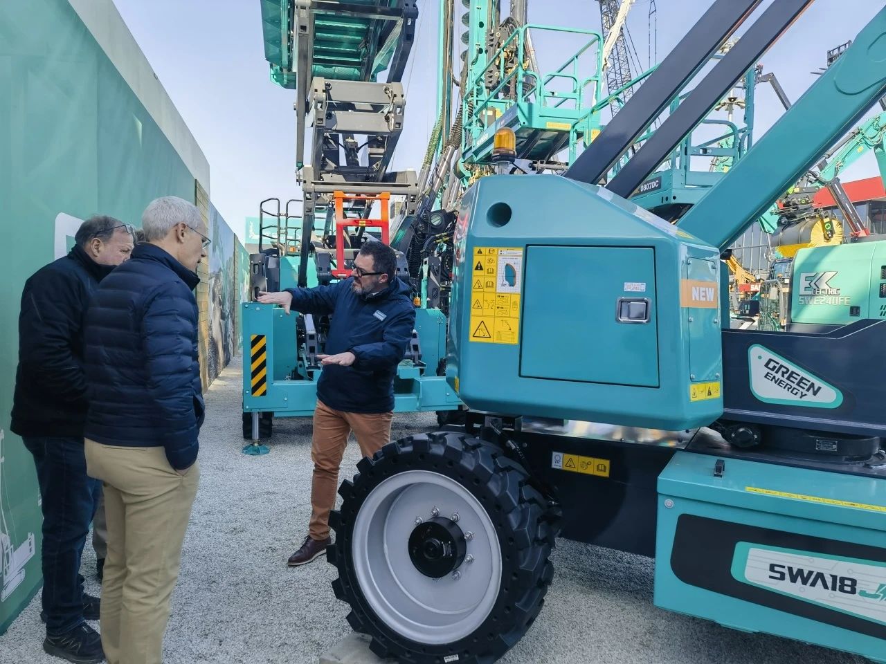 山河智能高空機械閃耀Bauma 2025！ 新能源技術(shù)與創(chuàng)新產(chǎn)品獲全球矚目